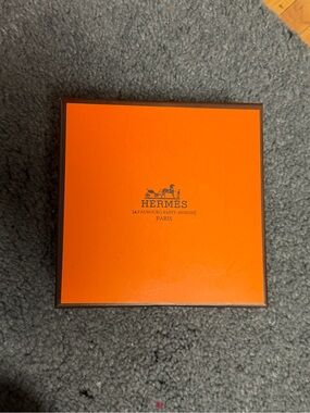 H-Orange Gift Box - Men belt white 115cm